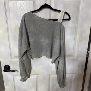 Shein Off Shoulder Crop Top